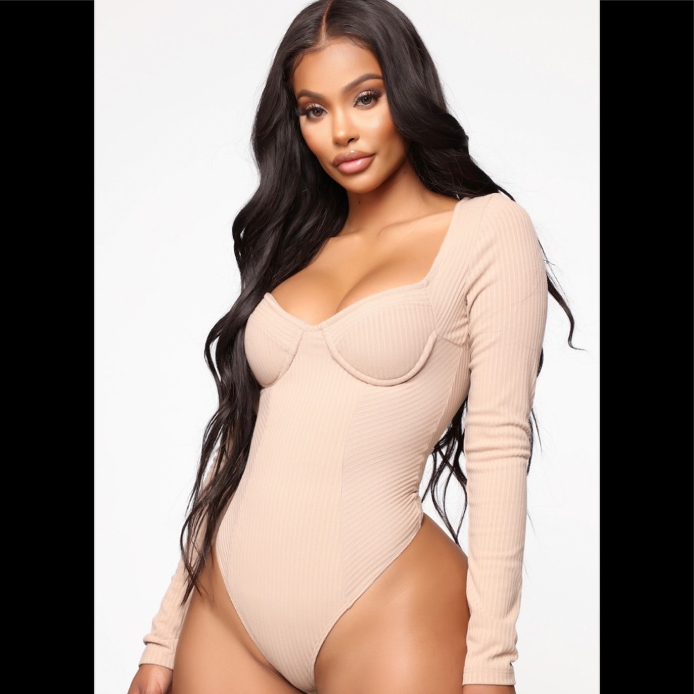 Fashion Nova Pauline Bodysuit/Size S